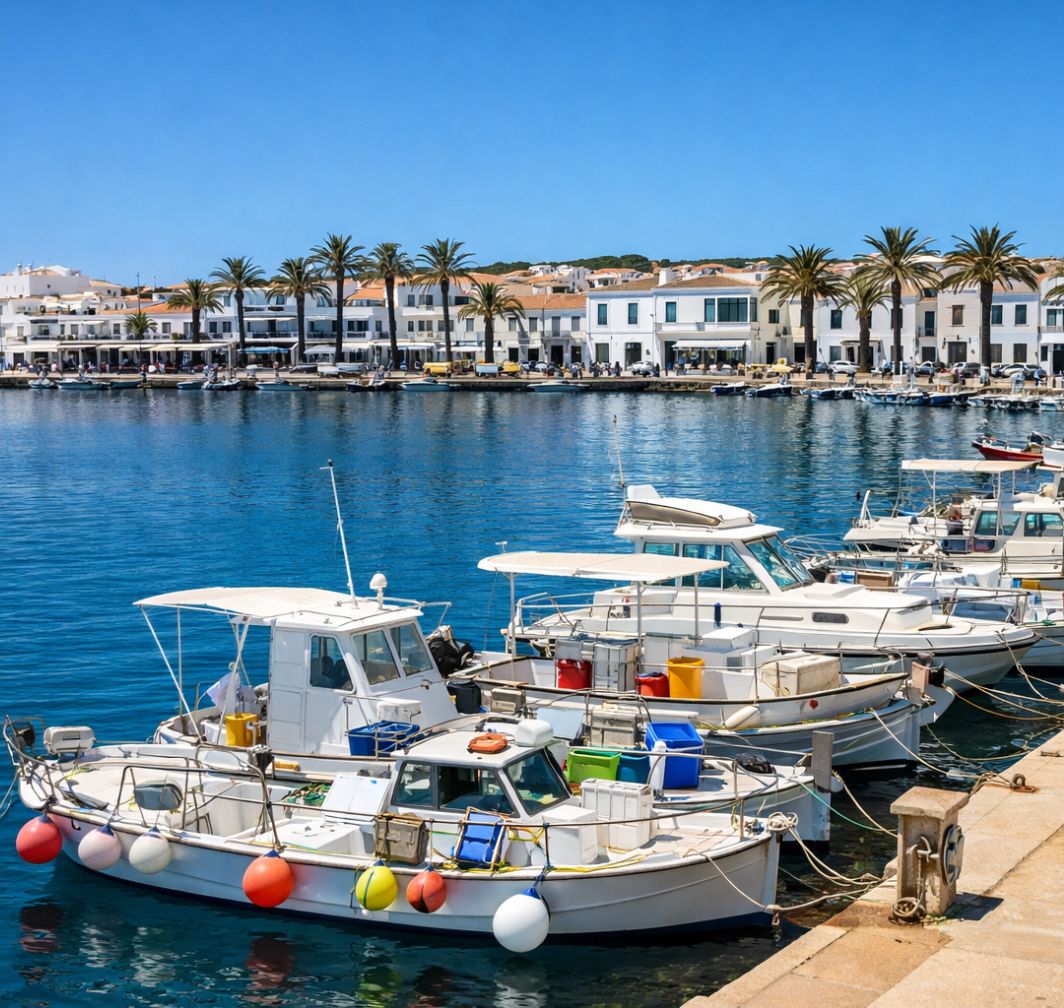 Fornells and Es Mercadal