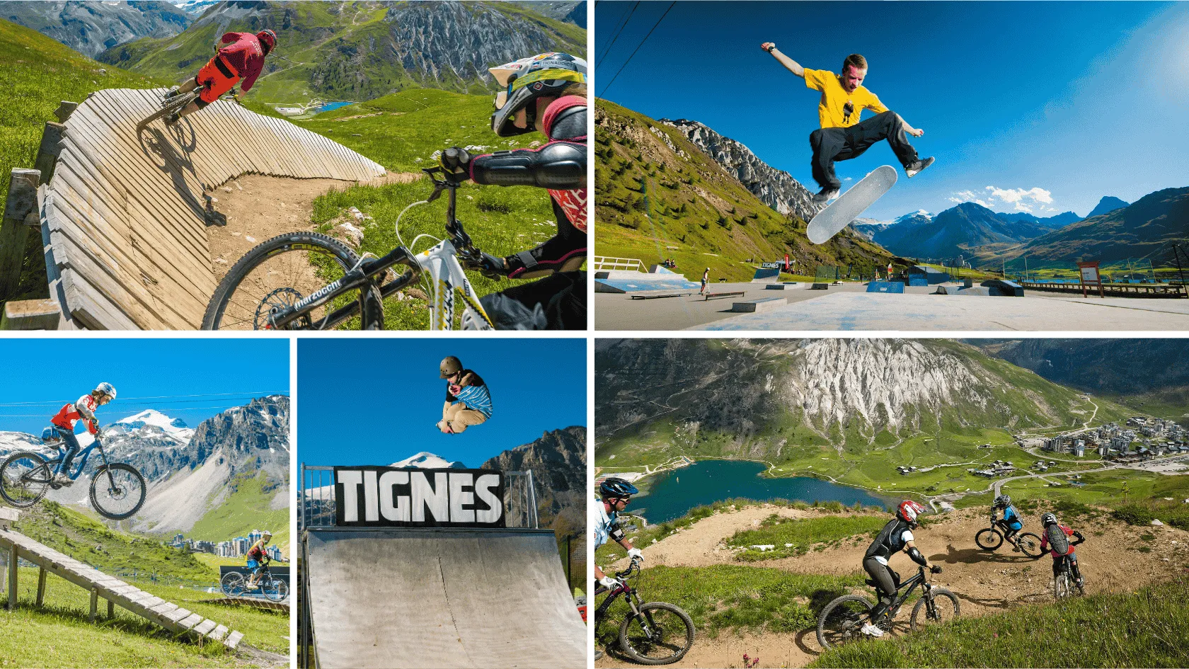 Biking & Skateboarding in Tignes 2