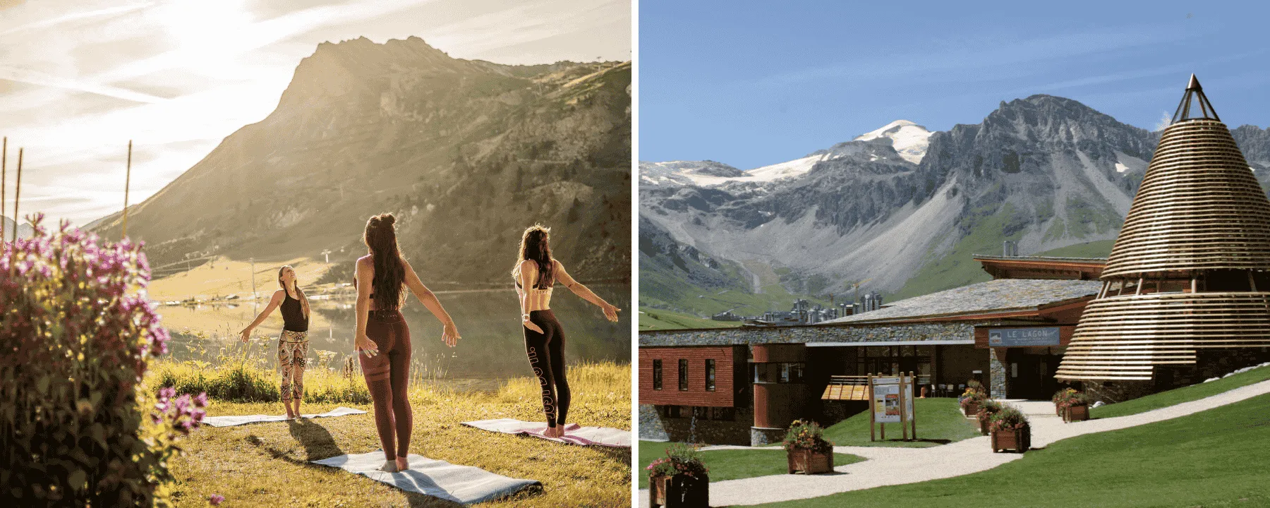 Wellness & Relaxation in Tignes: Yoga and Lagon Centre