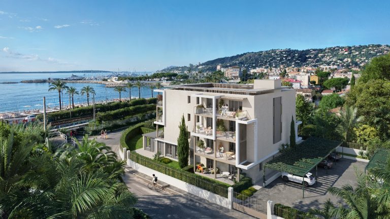 Picture of Miramare Apartments Building and Sea View in Villauris-Antibes-Ouest.