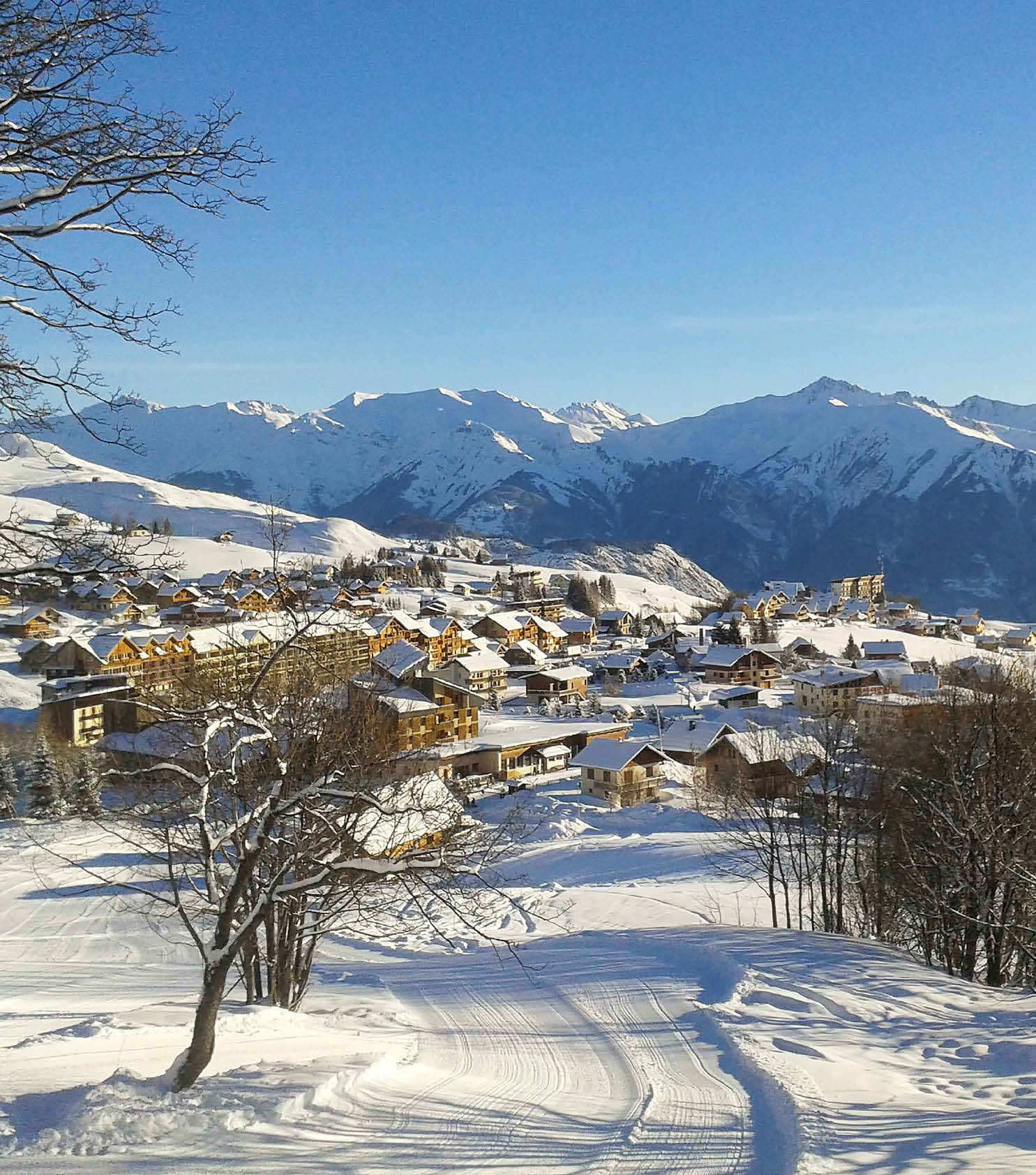 L’Étoile d’Argent | New Apartments for Sale in Châtel: photo of area in snow