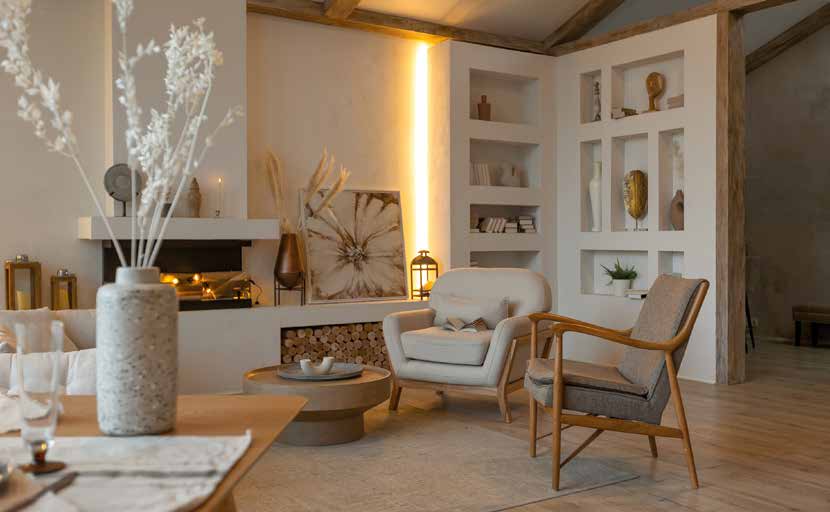 Pure mont blanc | New apartments and duplexes for sale in Les Houches near Chamonix. photo of living room 2