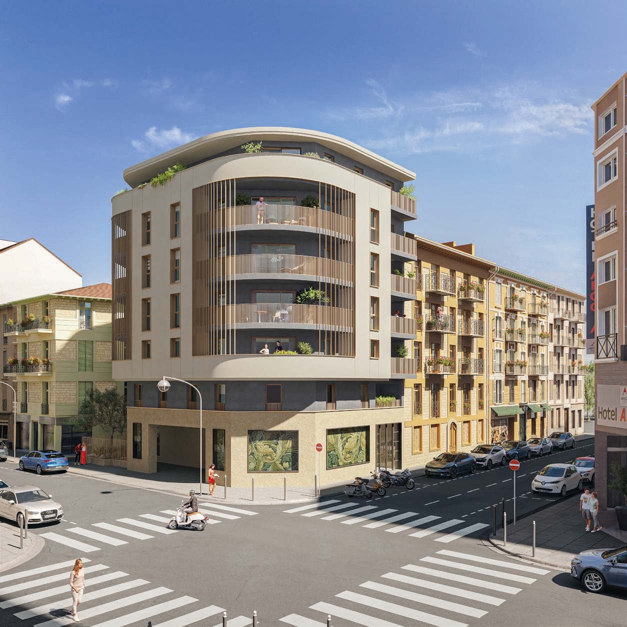 12 RUE AGUSTE GAL - New apartments for sale in Nice - building exterior