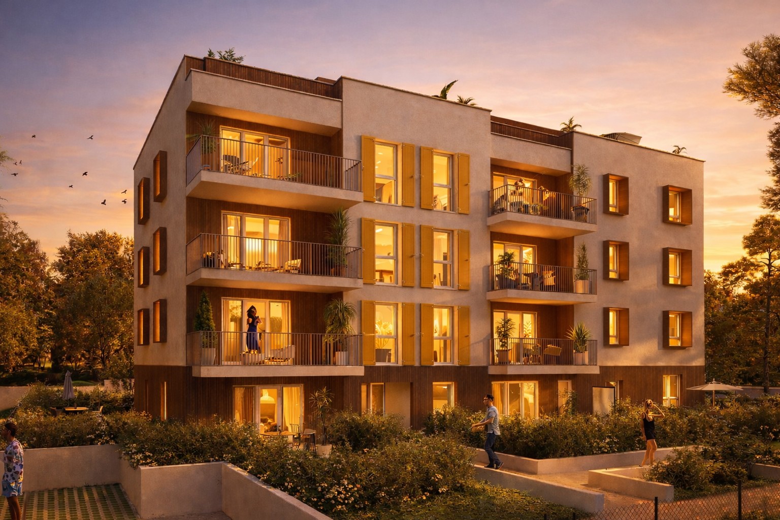 Clos d'Antibes - New Apartments For Sale in Antibes - exterior building