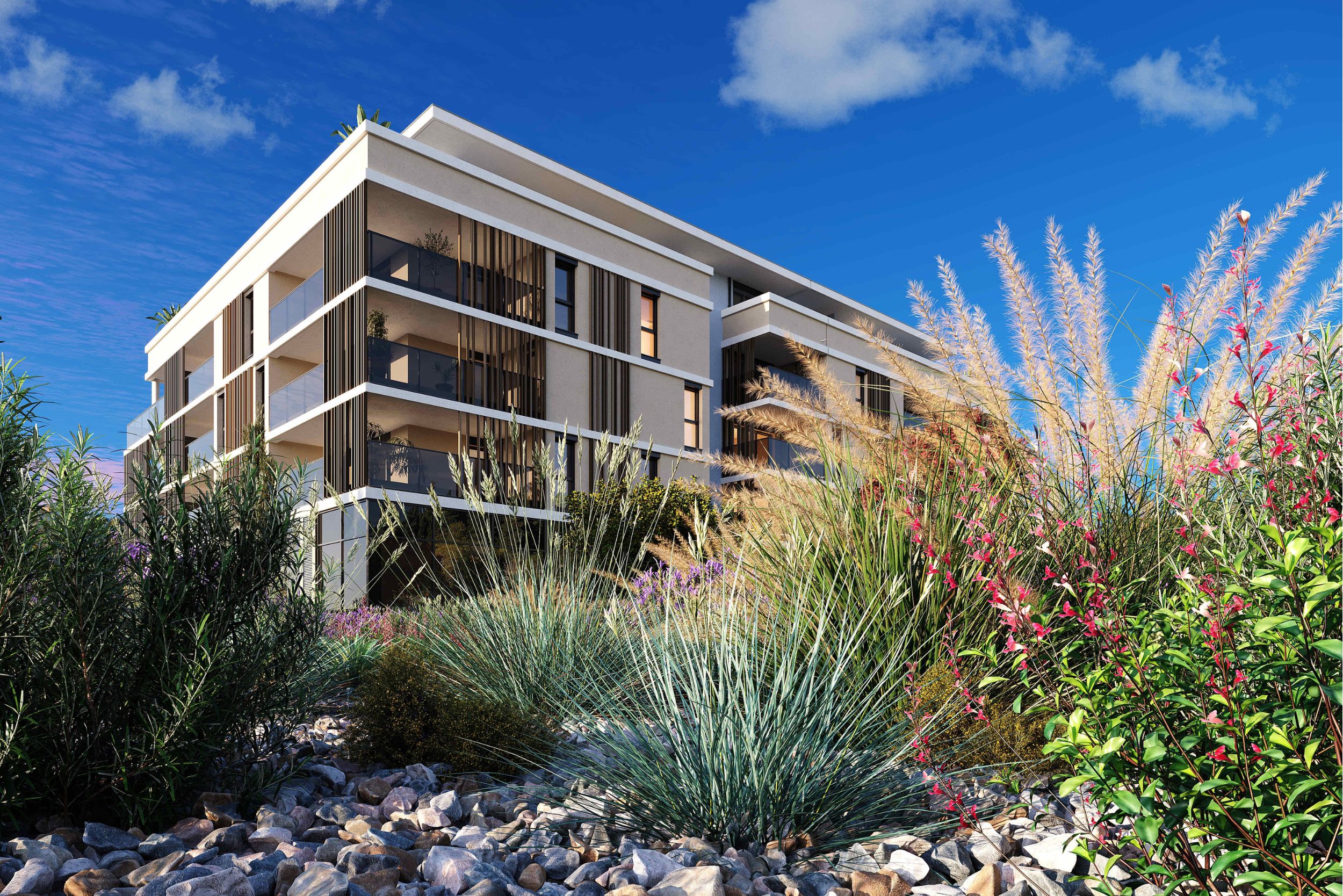 Contemplation - New apartments for sale in Antibes - building exterior 2