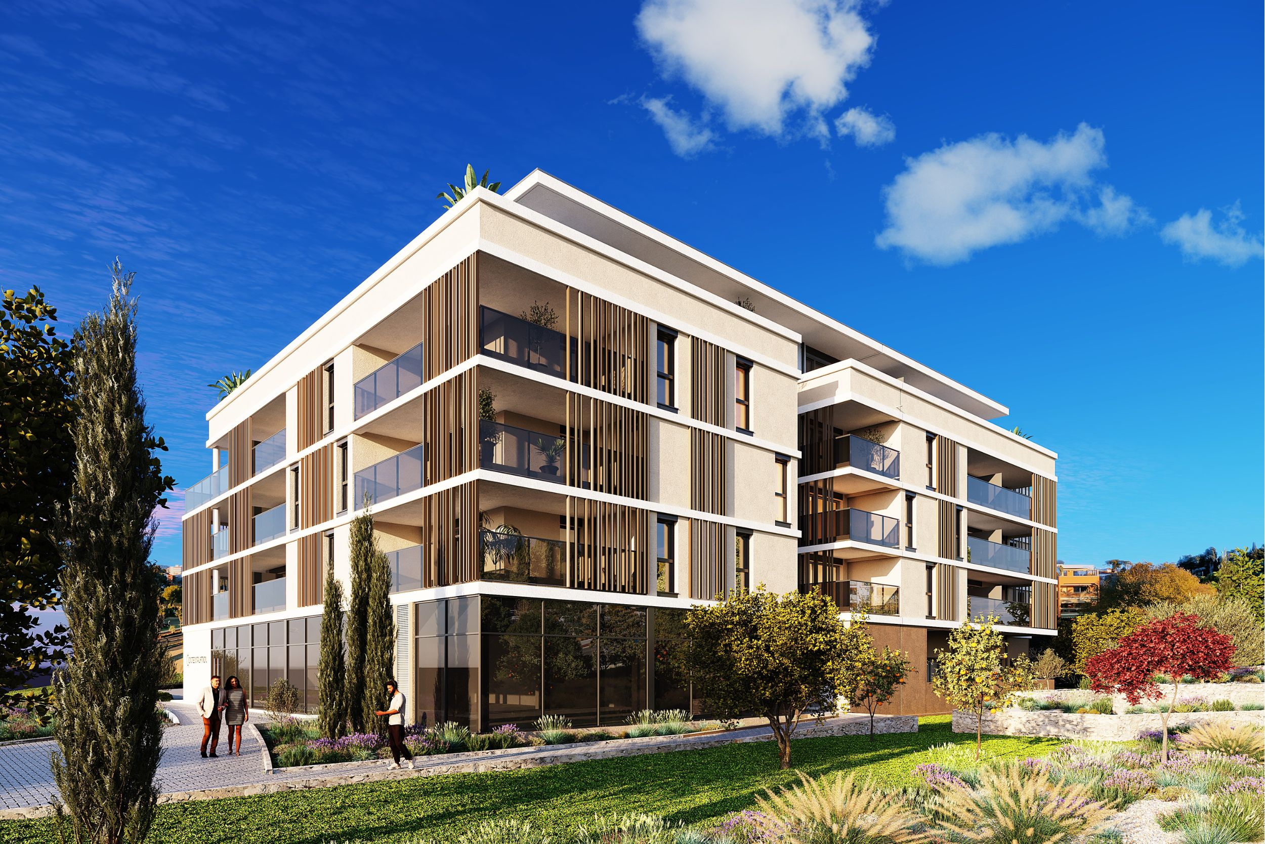 Contemplation - New apartments for sale in Antibes - building exterior 3