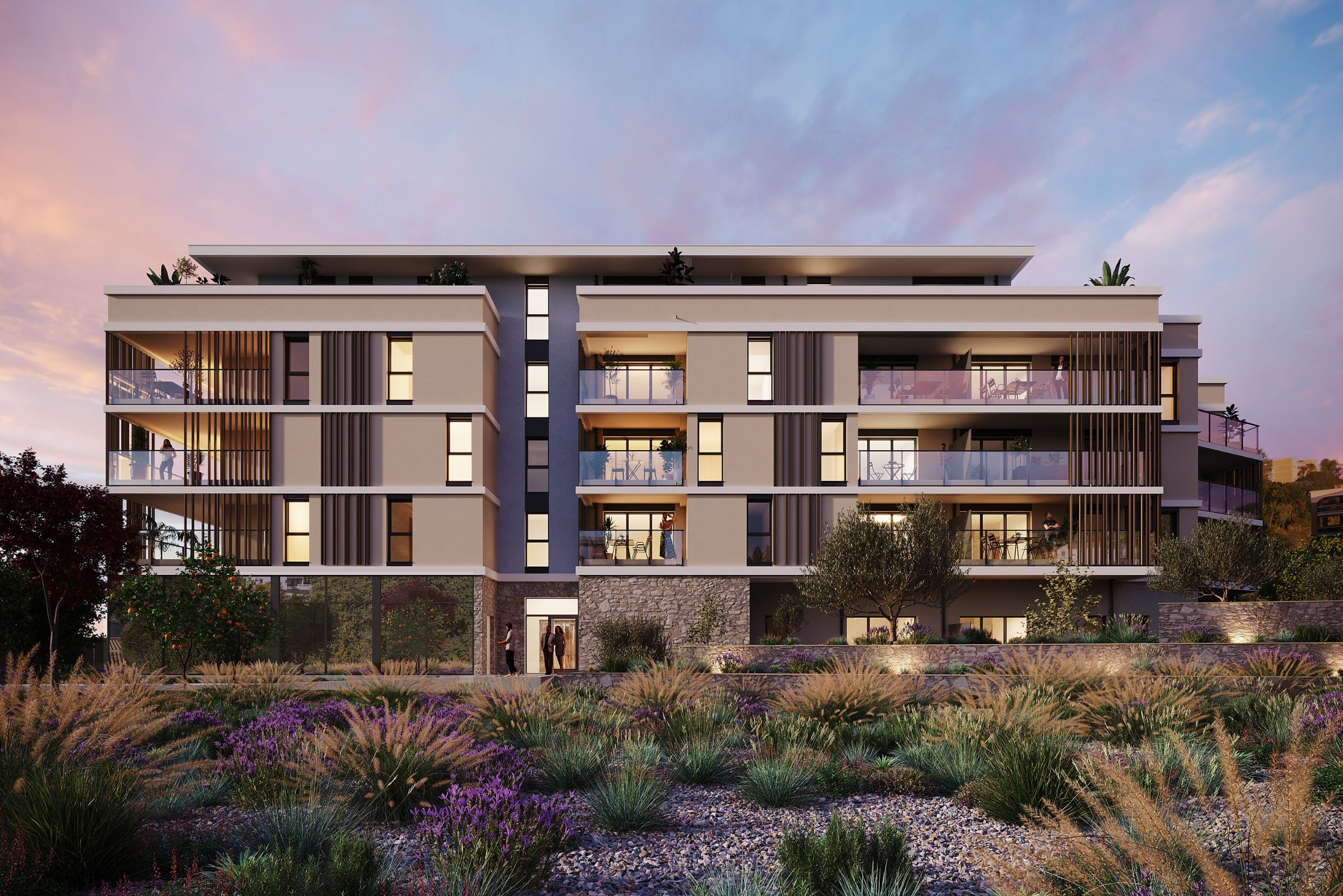 Contemplation - New apartments for sale in Antibes - building exterior