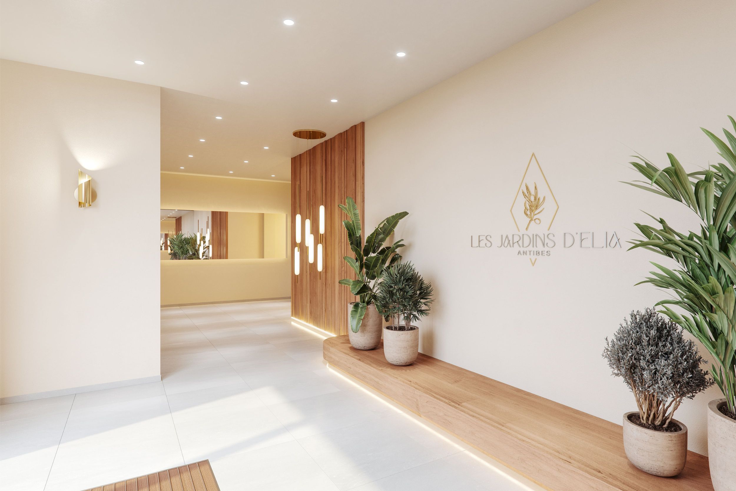 Les Jardins D'Elia - New Apartments for sale - building entrance