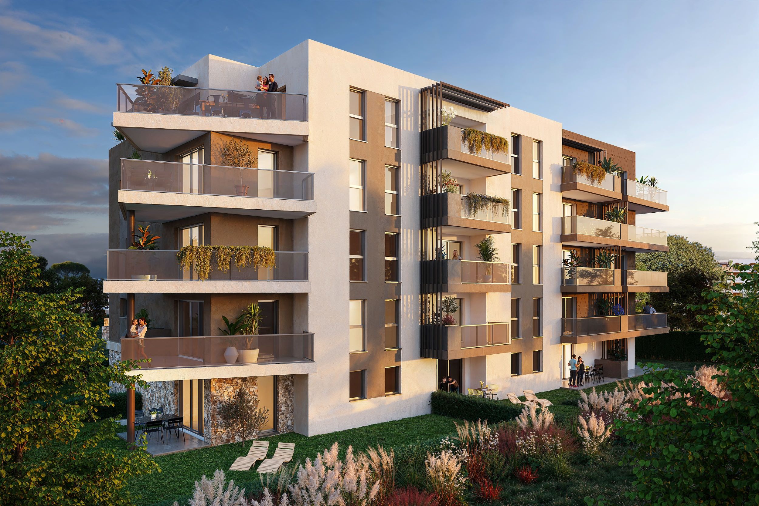 Les Jardins D'Elia - New Apartments for sale - building exterior