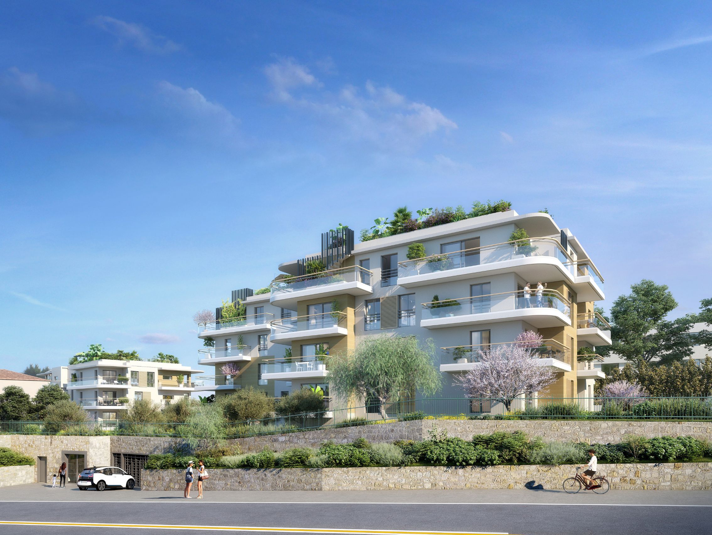 Nouvelle Vague - New apartments for sale in Antibes - building exterior