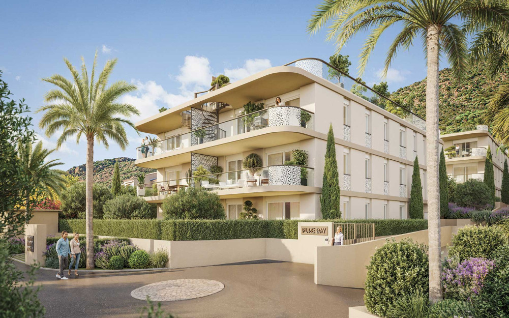 Pure Bay - New Apartments for sale in Le Lavandou - building exterior 2