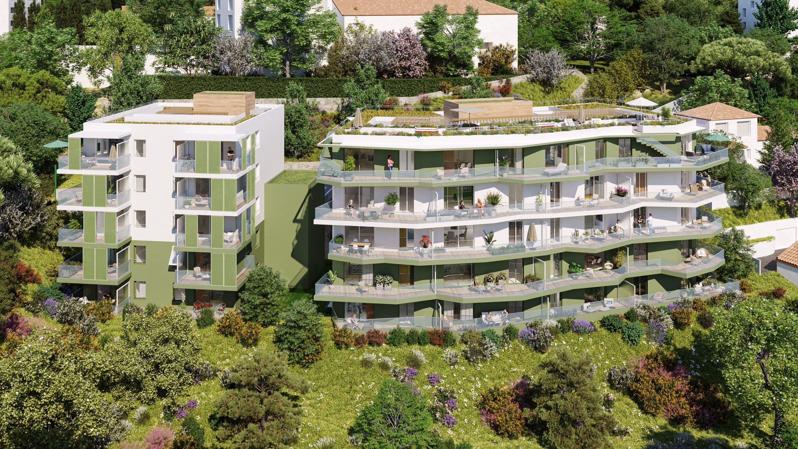 Serenity View - New Apartments for sale in Nice - Exterior Building