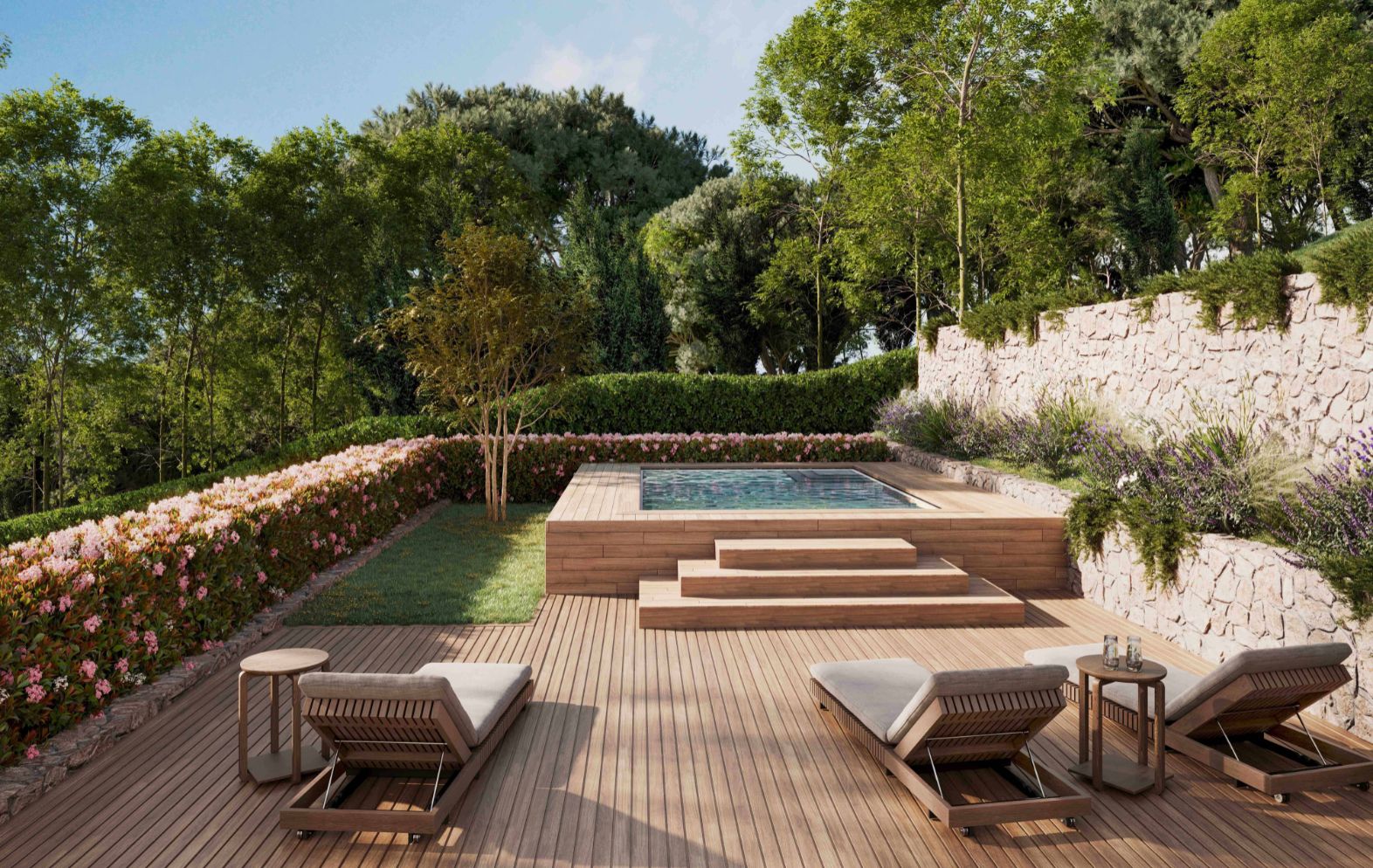 Villa Goya - New Apartments For Sale in Antibes - Swimming Pool