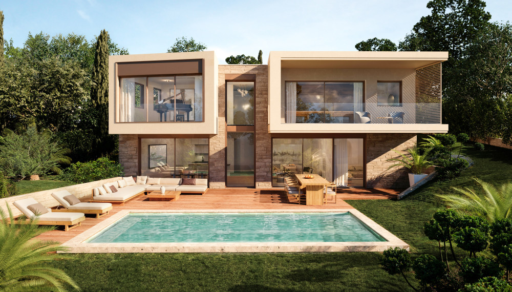 Les Grandes Bastides | New Villas For Sale in Mougins - Marena villa