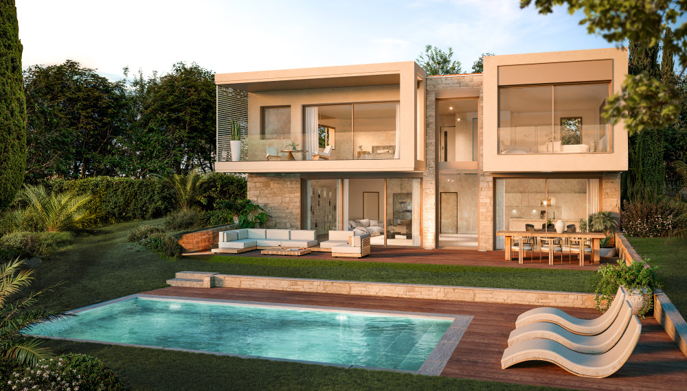 Les Grandes Bastides | New Villas For Sale in Mougins - Solana villa